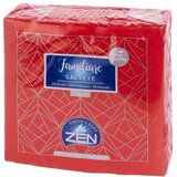 Zen Jednoslojne salvete Familiare 50/1 33X33 crvene Cene