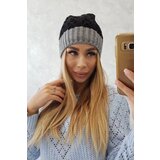 Kesi marka niezdefiniowana Cap with fleece Bibiana K264 dark gray + black Cijene