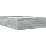  Okvir za krevet boja hrasta 140x190 cm od konstruiranog drva | shoptok.hr