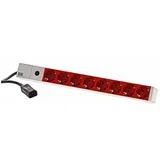 Razdelilec 48cm 8x220V ALU UPS C14 333.410