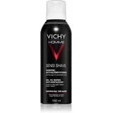 Vichy Homme Anti-Irritation gel za britje za občutljivo kožo 150 ml za moške