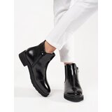 Sergio Leone CLASSIC BLACK ANKLE BOOTS | Shoptok.si