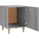  Nočna omarica 2 kosa siva sonoma konstruiran les, (20731042) | Shoptok.si