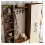 Hanah home stalak za hodnik viiana da - orah, krem | Eponuda.com