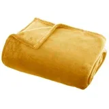 DEKA FLANEL 150X125X1CM POLIESTER OKER
