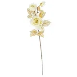 73CM 2 CVIJETA BIJELA PVC 77224