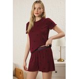 TRENDYOLMILLA Ženski set pidžame Thmss24Pt00220, Bordo | Eponuda.com