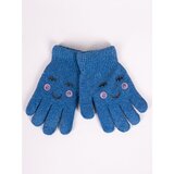 Yoclub Kids's Gloves RED-0200G-AA5A-002 Cene
