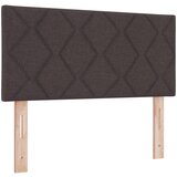 vidaXL Vzglavje z Diamantnimi Bloki Temno Rjave 90 cm Tkanina, (22080270) | Shoptok.si