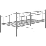 Okvir za krevet na razvlačenje sivi metalni 90 x 200 cm | shoptok.hr