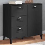  Komoda VIKEN crna 80 x 40 x 80 cm od konstruiranog drva | Eponuda.ba