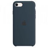 Apple iphone se silicone case abyss blue Cene