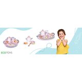 ECO TOYS Drveni set za čaj šalice kuhalo za vodu 15 komada | shoptok.hr