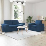 SOFA 2 pcs Plava Metal | shoptok.hr
