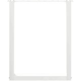  Noge za blagovaonski stol U-oblik 2 kom Bijele 70 x (72-73) cm Čelik | shoptok.hr