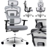 Janshop Sofotel Nicea siv pisarniški stol iz mikro mreže, (21419972) | Shoptok.si