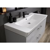 Cersanit S801-338-DSM - Viseći kupatilski ormarić sa umivaonikom LARA 80 cm, u beloj boji | Eponuda.com