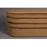 Dutchbone Rjava žametna klop Aditi – | Shoptok.si