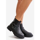 Big Star Insulated Ankle Boots With Zip Big Star Black | Shoptok.si