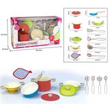  Set šarenih lonaca za igru + dodaci - 11 elemenata Cijene