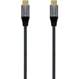 AISENS Kabel USB 3.2 Gen2x2 Aluminio 20 Gbps 8K USB-CM-CH GIS 1,0M, (21091147) | Shoptok.si