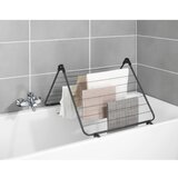 Wenko 63003100 - Stalak za sušenje veša CHAMPION 65x114 cm crni | Eponuda.com