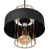 Luster na sajli VOLTA 1xE27/15W/230V crna/ružičasto zlato | Eponuda.com