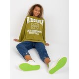FANCY Sweatshirt-FA-BL-8137.76P-olive | Shoptok.si