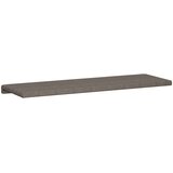  Jastučić za klupu Umjetna koža Siva Dubina 35 cm | shoptok.hr