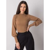 RUE PARIS Blouse-RV-BZ-5223.15-light brown | Shoptok.si