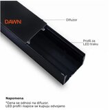 DIFUZOR ALP004-R CRNI Cene