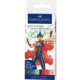 Faber-Castell Flomastri Faber-Castell Pitt Comic, 6 kosov Cene