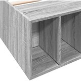 vidaXL Posteljni okvir siva sonoma 90x200 cm inženirski les | Shoptok.si