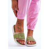 Kesi Women's sports slippers Green Sunrise Cene