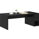  Kava Stol Crni hrast 101,5 x 50 x 37 cm Konstruirano drvo | shoptok.hr