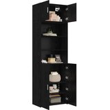  Ormar sa policama Crni hrast 70 x 42,5 x 225 cm | shoptok.hr
