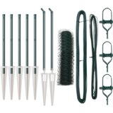 vidaXL Ograda u obliku heksagona Zelena 0.6x10 m Čelik | shoptok.hr