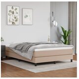  Vzmetnica z žepkasto vzmetjo kapučino 140x190x20 cm um. usnje | Shoptok.si