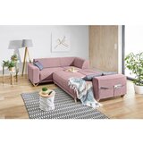Miuform Ružičasta sklopiva/s prostorom za odlaganje kutna garnitura (s lijevim kutom/u obliku slova L) Classy Sophie – | shoptok.hr