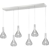 CINQUE bela led viseča svetilka s steklenim senčilom cipera – | Shoptok.si