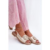 S. BARSKI Women Sandals On Flat Heel With Decorative Detail S.Barski | Shoptok.si