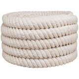  Uže od jute 36 mm Bijela 100% Juta Tossa - 36 mm 5 m Bijela Cijene
