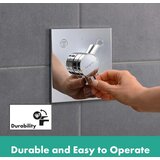 Hansgrohe DuoTurn E ugradna maska sa dva izlaza mat crna 75417670 | ePonuda.com