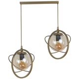 Opviq nepal 2 li Sıralı eskitme bal Camlı Sarkıt antique chandelier Cene