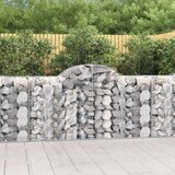 Lučne gabionske košare 14kom 200x50x100/120cm pocinčano željezo Cijene