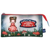 Santoro GORJUSS Pravougaona pernica 1 zip 3 pregrade Little Mushroom 1280GJ07 Cene