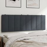  The Living Store Vzglavna stranica temno siva 140 cm žamet - Vzglavna Stranica, (21441292) | Shoptok.si