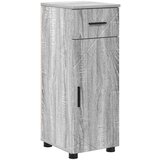 vidaXL kopalniška omarica siva sonoma 30 x 35 x 80 cm konstruiran les | Shoptok.si
