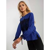 LAKERTA Blouse-LK-BZ-506877.15X-cobalt | Shoptok.si
