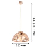  Argon 8633 - Viseći luster na sajli TRE 1xE27/15W/230V | Eponuda.com